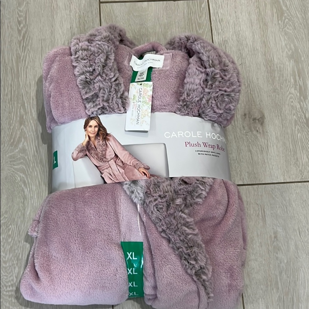 Blush pink robe